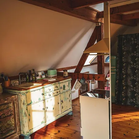 公寓 Romantisches Vintage Atelier In Caputh Bei Potsdam *