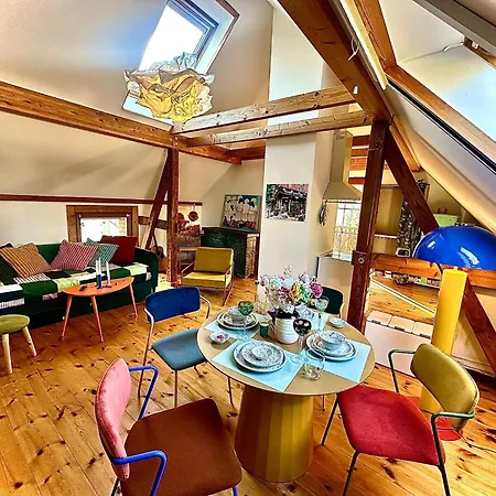 아파트 Romantisches Retro Loft Caputh Bei Potsdam - Neu! 슈빌로브제