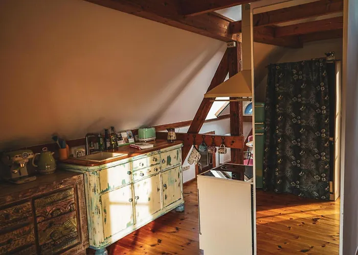 Daire Romantisches Vintage Atelier In Caputh Bei Potsdam *