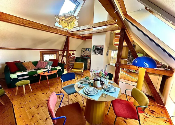 Daire Romantisches Vintage Atelier In Caputh Bei Potsdam Schwielowsee