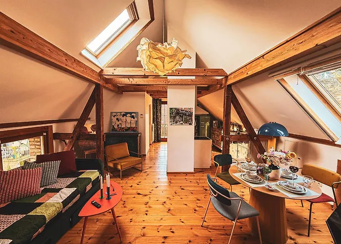 Daire Romantisches Vintage Atelier In Caputh Bei Potsdam *