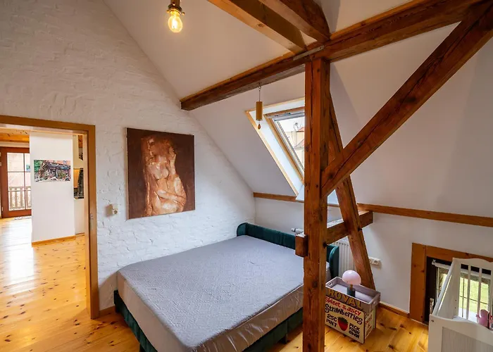 Daire Romantisches Vintage Atelier In Caputh Bei Potsdam *